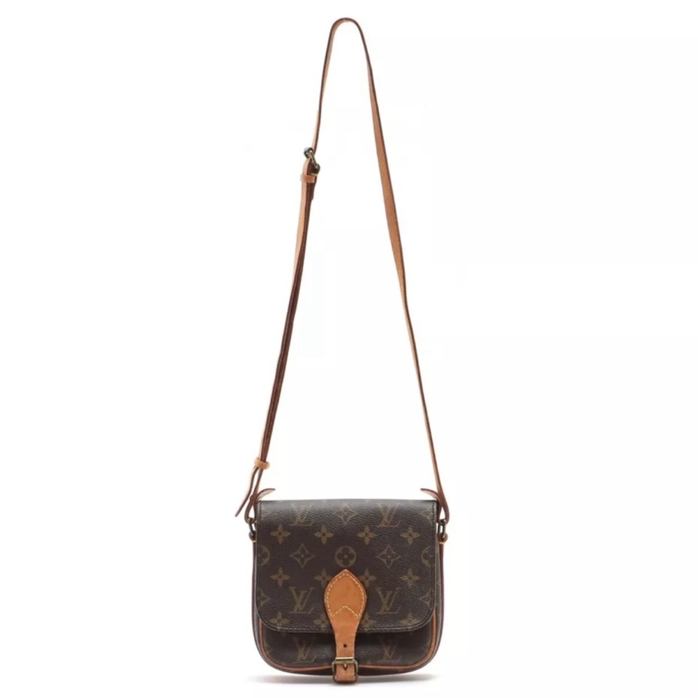 Louis Vuitton Monogram Mini Cartouchiere With Extra Monogram Strap